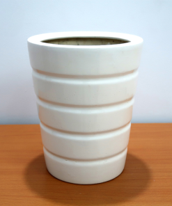 Chậu sứ trụ tròn vát